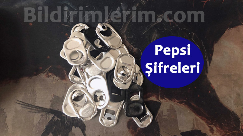 pepsi şifreleri yeni